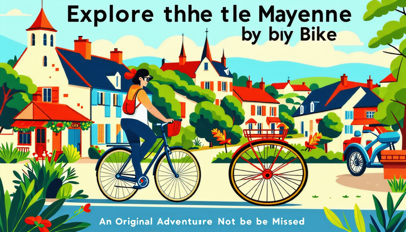 découvrez la mayenne à vélo et vivez une aventure originale à ne pas manquer. profitez de paysages variés et d'une expérience unique en pleine nature.