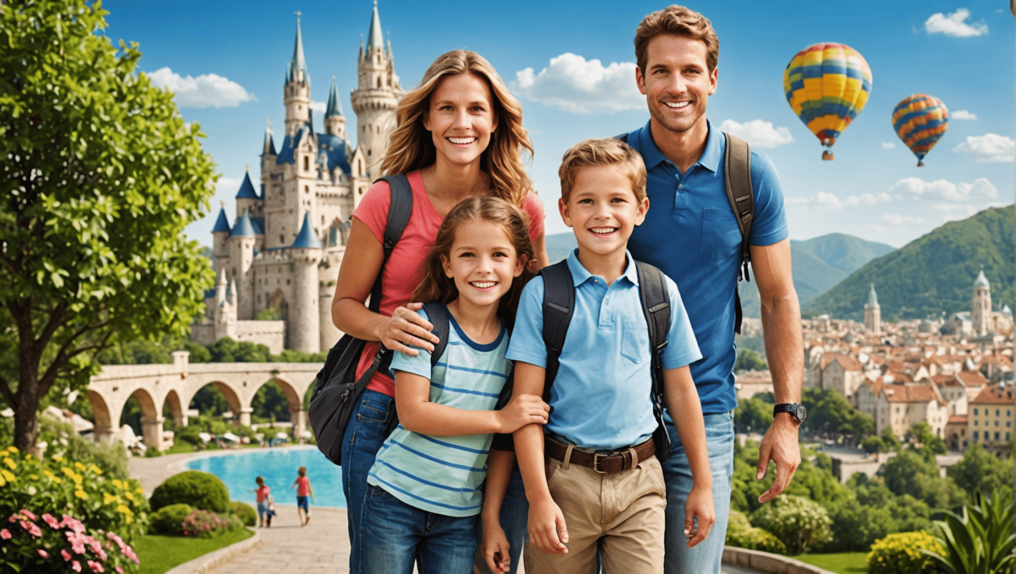 discover the ideal destinations for a family trip with children and plan unforgettable moments with your family.