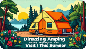 découvrez 7 superbes endroits de camping aux états-unis à visiter cet été. des aventures en plein air inoubliables vous attendent dans ces sites de camping exceptionnels.