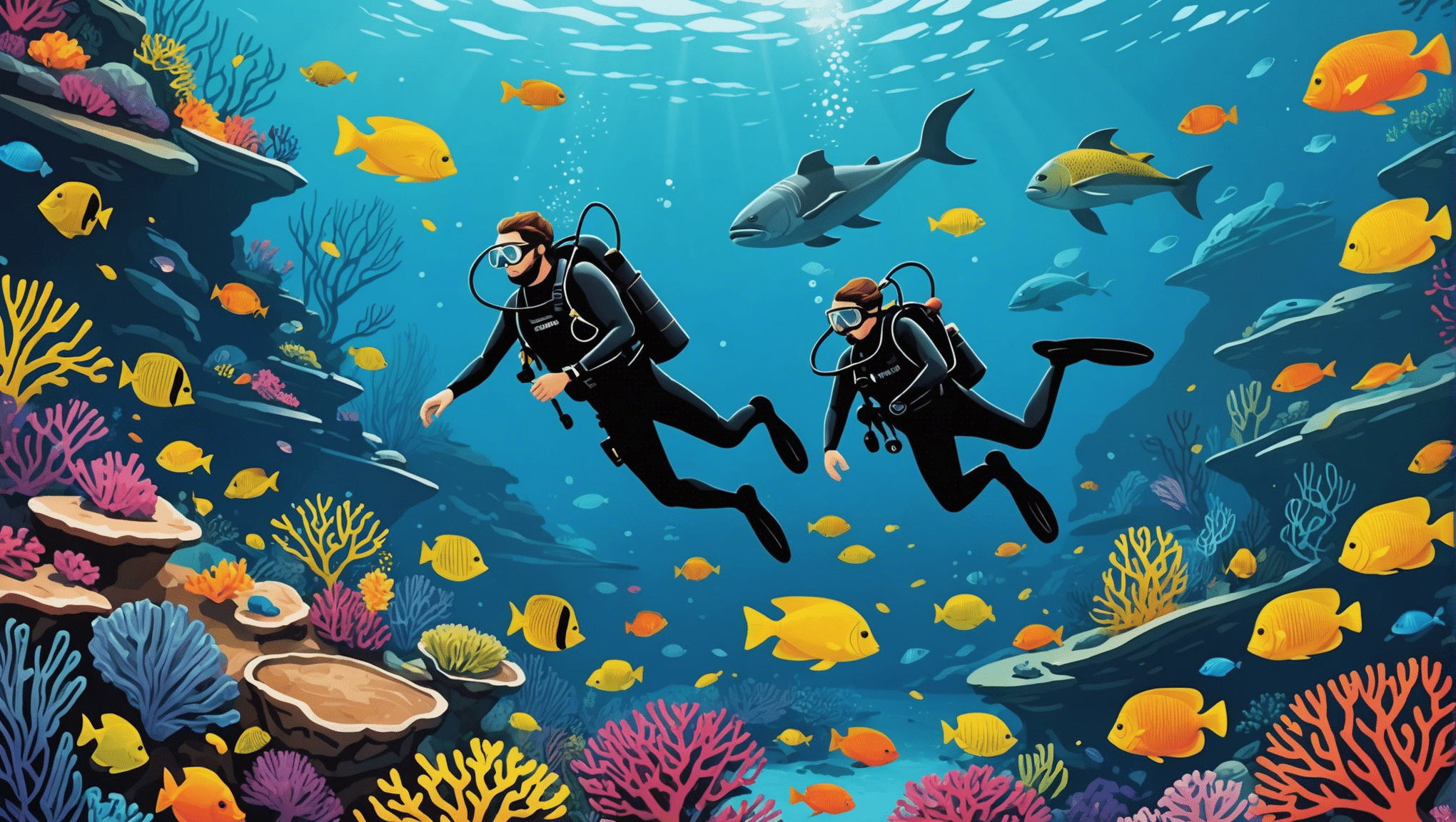 探索世界上最好的水肺潜水点，并通过我们不容错过的目的地探索水下美景。