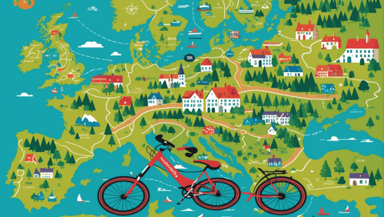 découvrez les plus beaux itinéraires à vélo à travers l'europe et vivez une aventure inoubliable en pleine nature.