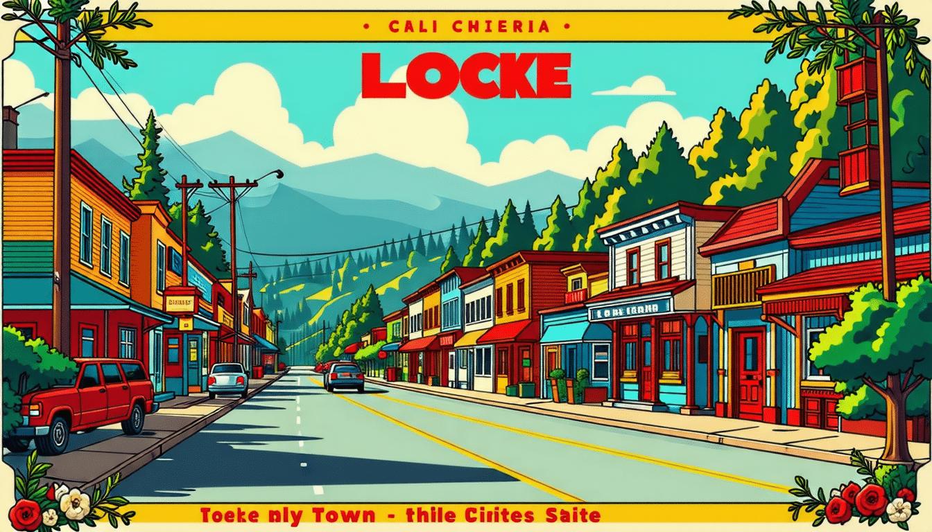 Entdecken Sie die faszinierende Geschichte von Locke, einer einzigartigen kalifornischen Stadt, die speziell gebaut wurde, um die chinesische Gemeinschaft in den Vereinigten Staaten willkommen zu heißen.