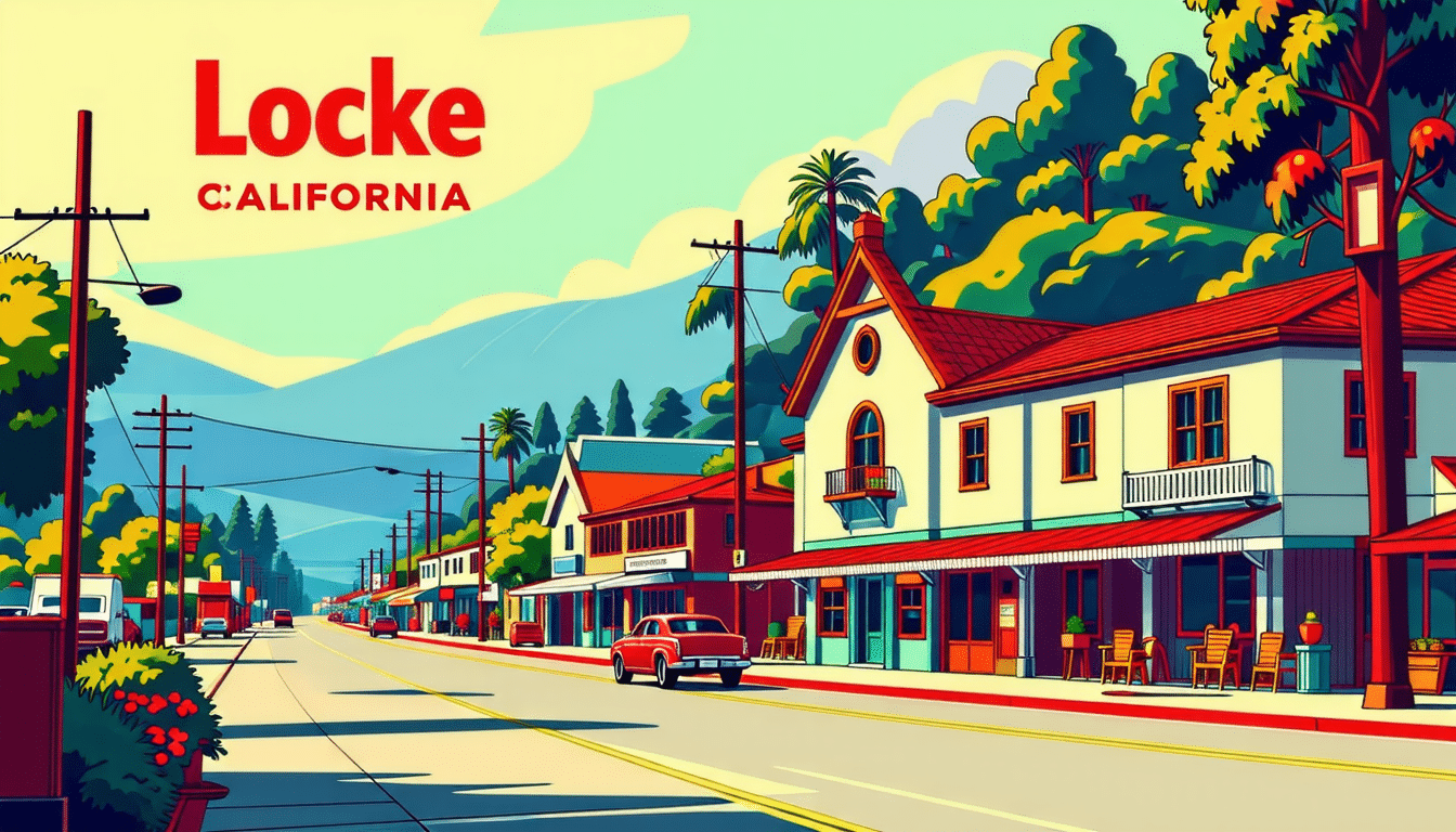 Discover the fascinating history of Locke, California, the only city in the United States built specifically to accommodate the Chinese community.