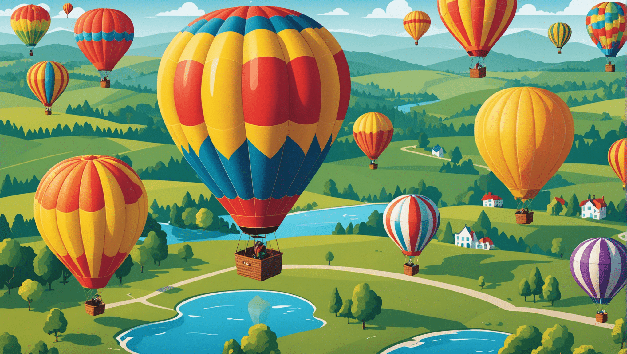 Entdecken Sie unvergessliche Erlebnisse bei Heißluftballonfahrten mit atemberaubender Aussicht. Buchen Sie jetzt Ihr Abenteuer!