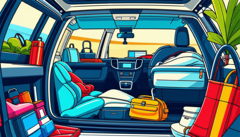 découvrez des astuces pratiques pour maximiser l'espace disponible dans votre voiture lors de tous vos voyages.