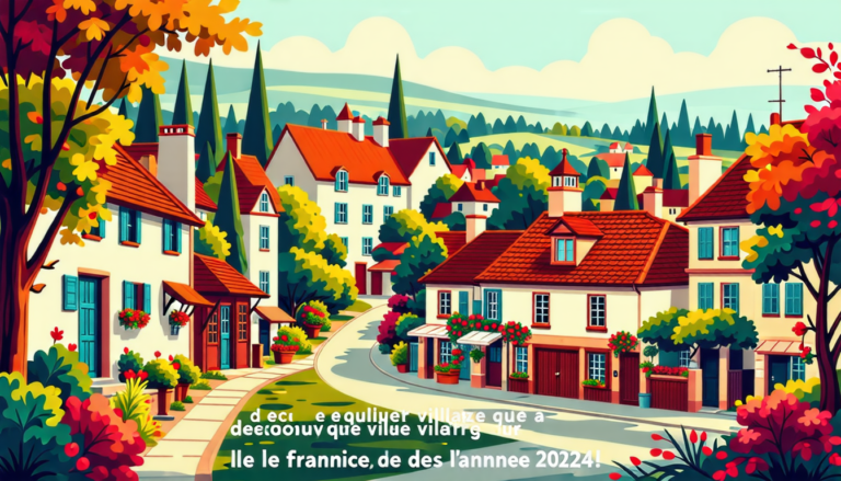 découvrez quel village a été élu comme le préféré des français pour l'année 2024 et vivez une expérience unique au cœur de la france authentique.