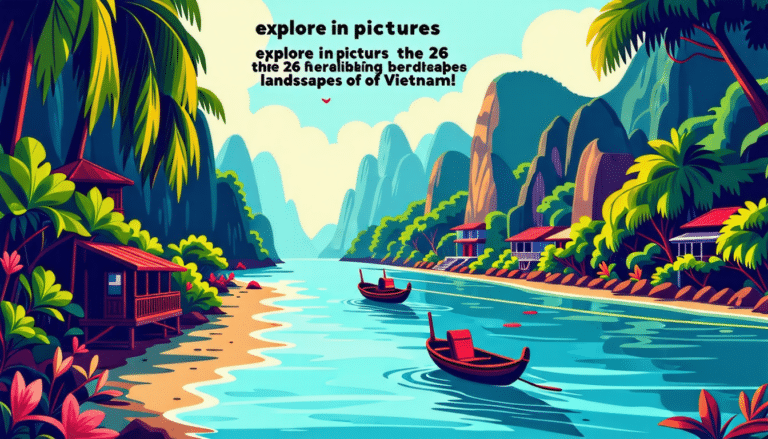 découvrez en images les 26 paysages les plus incroyables du vietnam avec notre collection spectaculaire de photos captivantes !