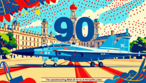 découvrez la célébration spectaculaire du 90e anniversaire de l'armée de l'air au prestigieux château de versailles, un événement mémorable et unique en son genre.