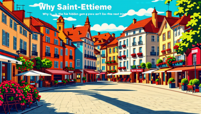 découvrez pourquoi saint-étienne est la destination méconnue incontournable pour votre prochain voyage et explorez tout ce qu'elle a à offrir.